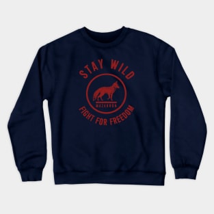 Mediterranean Fox Crewneck Sweatshirt